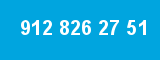 912 826 27 51 912 826 27 51